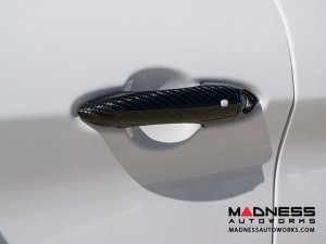 Alfa Romeo Stelvio Exterior Door Handle Set - Carbon Fiber